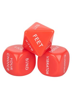 Let's Get Kinky Dice, red